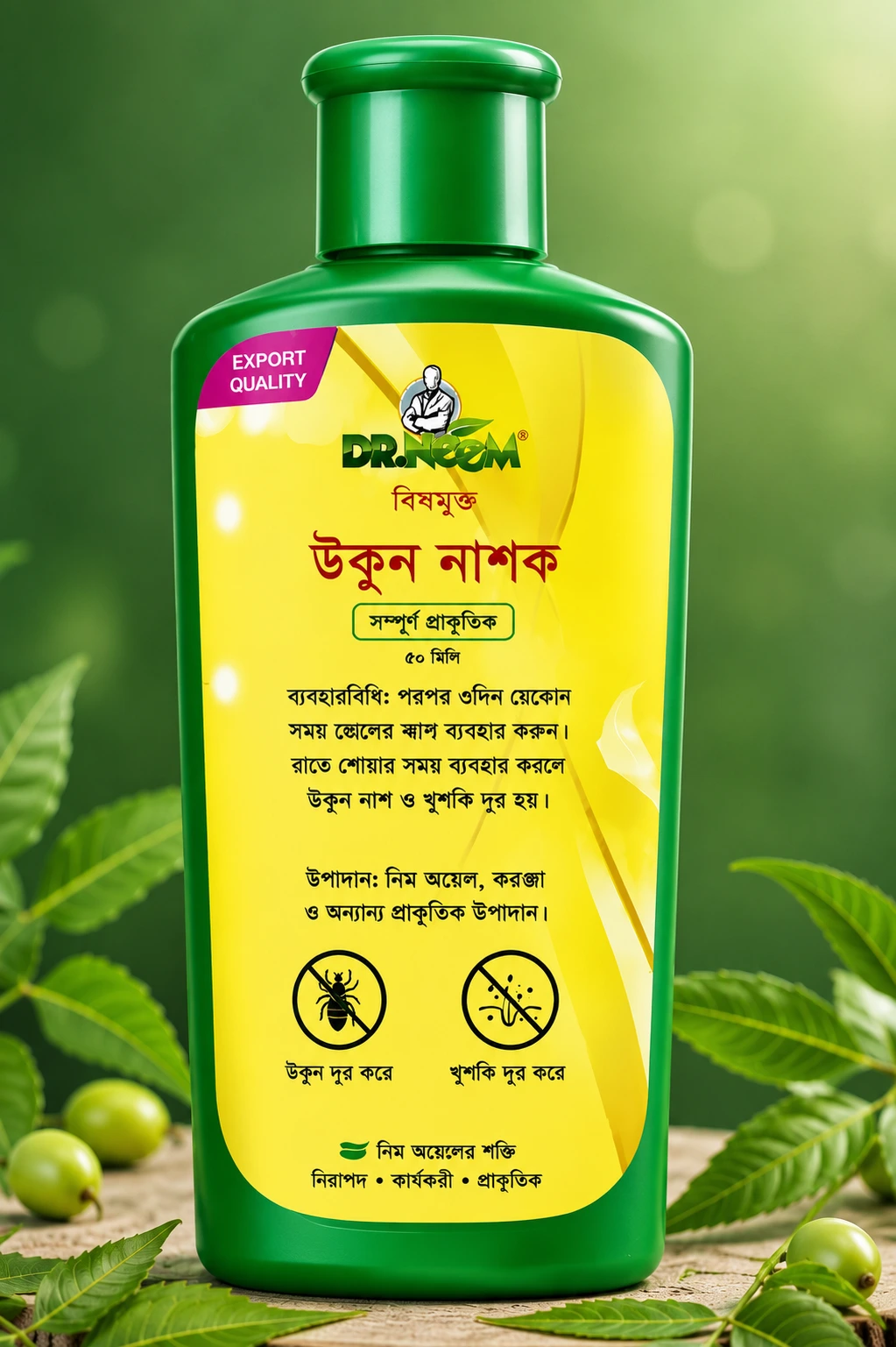 উকুন ও খুশকি নাশক নিমের তেল